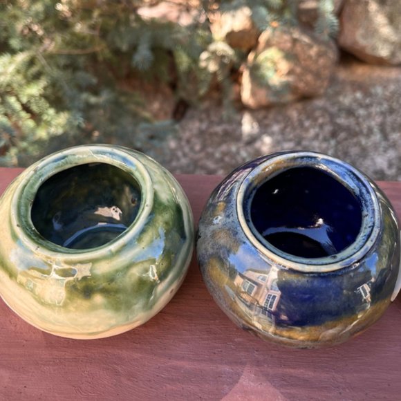 Handmade Ceramic Jar with Lid - Picture 7 of 7